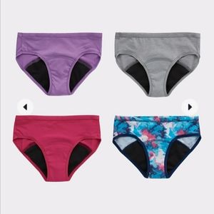 Hanes Kids Underwear Set - Purple, Gray, Pink, Blue